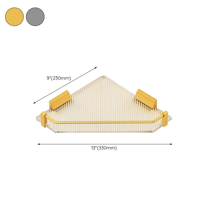 Avtoit | Modern Bathroom Hardware Set Towel Rack Bathroom Shelf Gray/Gold Bathroom Hardware Set