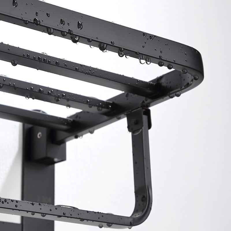 Avtoit | Modern Bathroom Accessory Set Bath Shelf Towel Holder Matte Black Bath Hardware Set