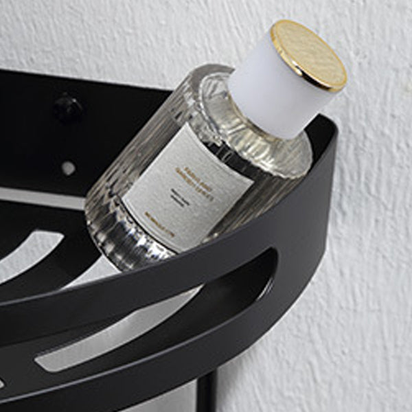 Avtoit | Modern Bathroom Accessory Set Bath Shelf Towel Holder Matte Black Bath Hardware Set