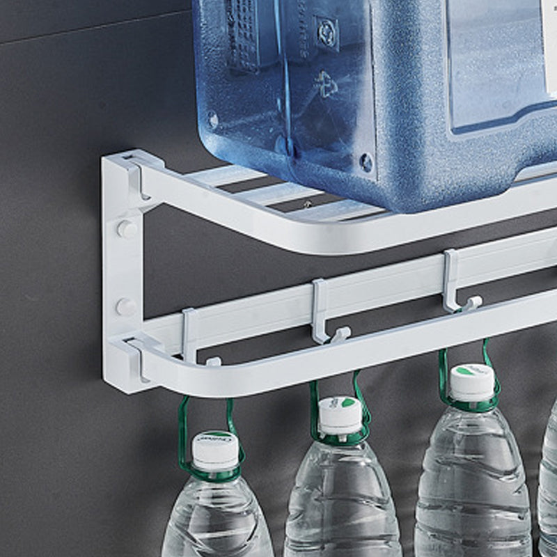 Avtoit | Modern Bathroom Accessory Set Towel Bar Bathroom Shelf White Bathroom Accessory Set