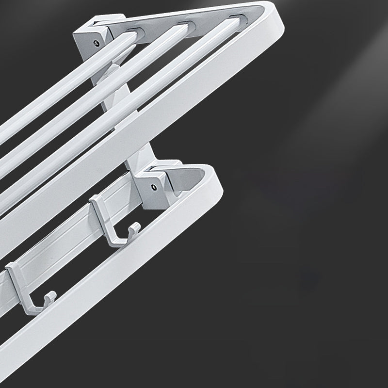 Avtoit | Modern Bathroom Accessory Set Towel Bar Bathroom Shelf White Bathroom Accessory Set