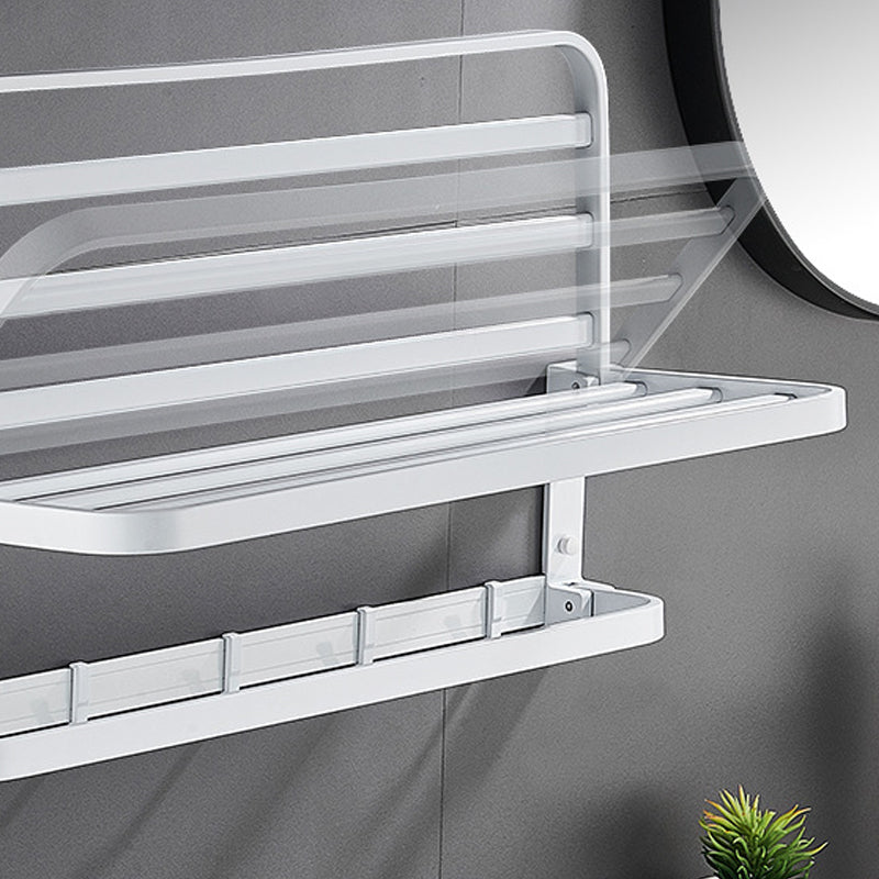 Avtoit | Modern Bathroom Accessory Set Towel Bar Bathroom Shelf White Bathroom Accessory Set