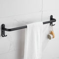 Avtoit | Modern black aluminum bathroom accessory set towel bar bathroom fittings