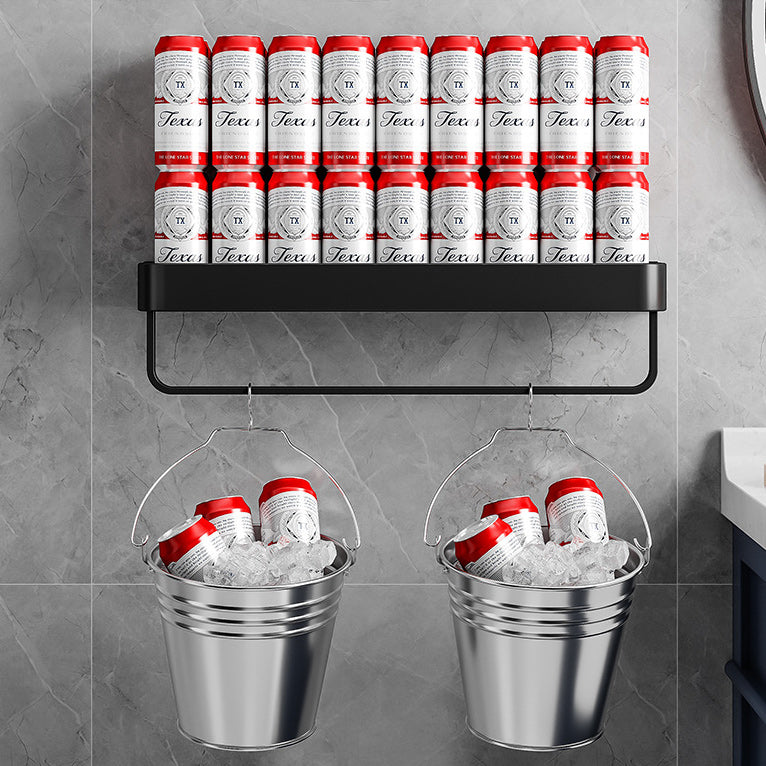 Avtoit | Contemporary Bathroom Accessories Hardware Set Aluminum Bathroom Shelf