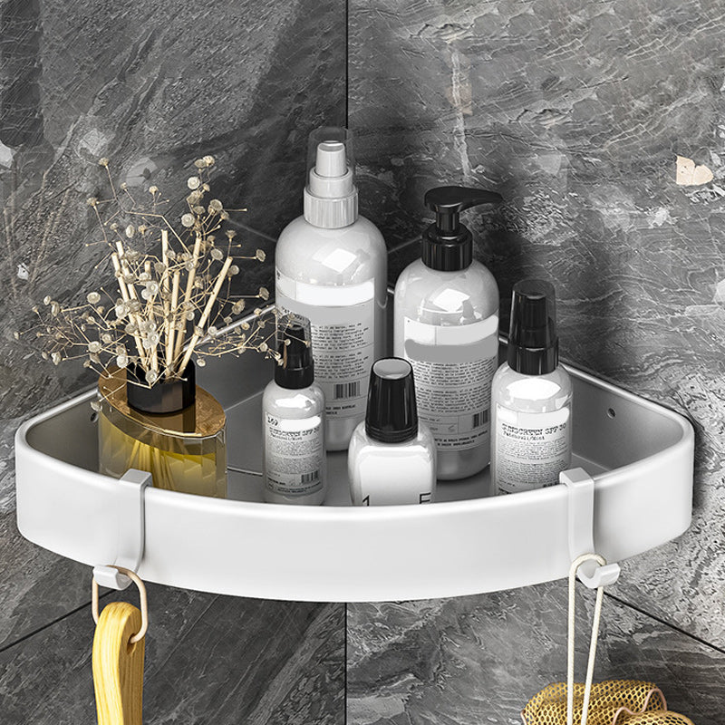 Avtoit | Modern Black-White Metal Bath Hardware Set Bath Shelf Bathroom Hardware Set