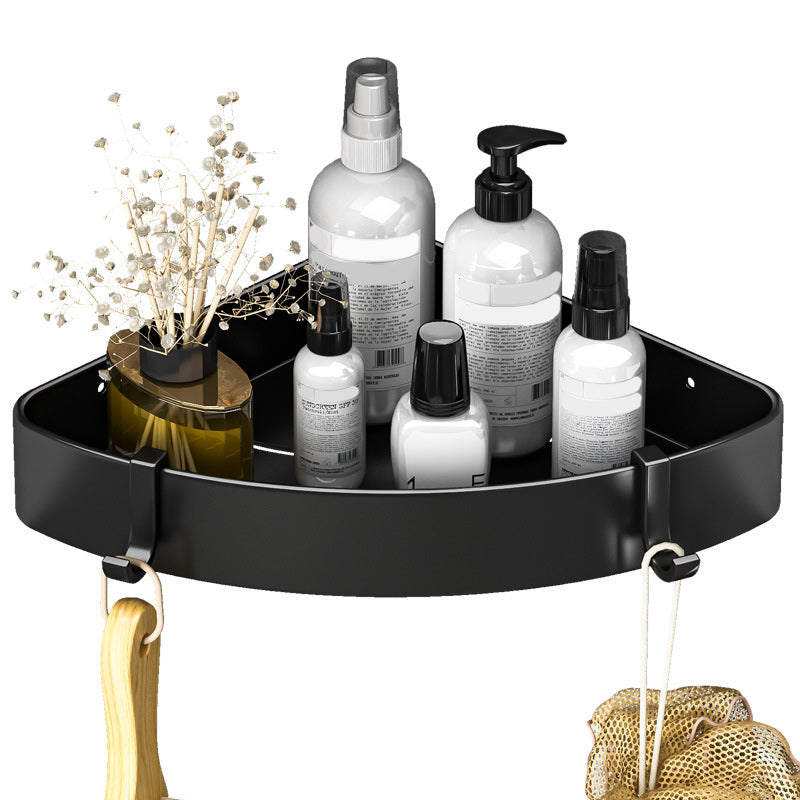 Avtoit | Modern Black-White Metal Bath Hardware Set Bath Shelf Bathroom Hardware Set