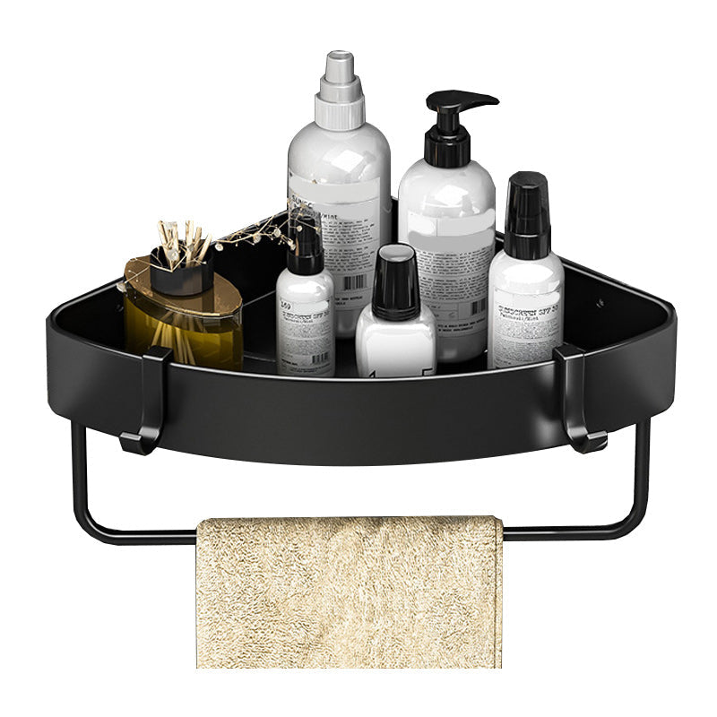 Avtoit | Modern Black-White Metal Bath Hardware Set Bath Shelf Bathroom Hardware Set