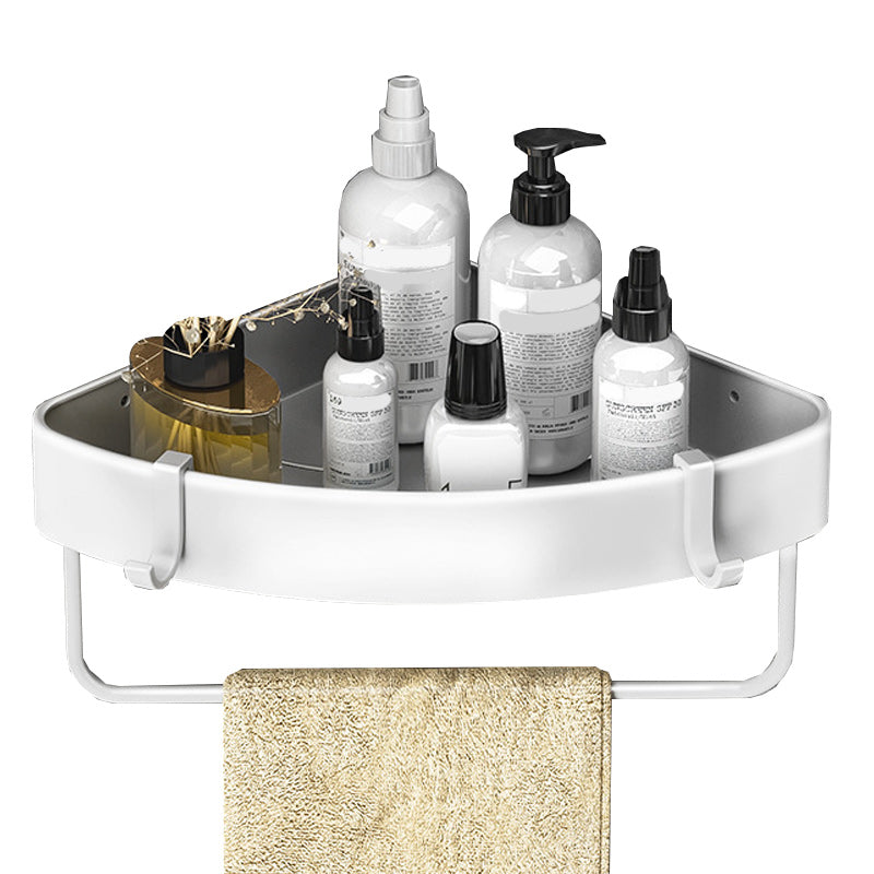Avtoit | Modern Black-White Metal Bath Hardware Set Bath Shelf Bathroom Hardware Set