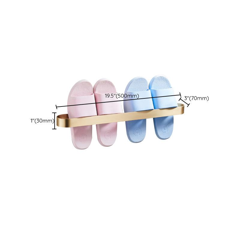Avtoit | Golden Modern 5-piece Bathroom Accessories Set Brushed Brass Towel Holder/Paper Holder