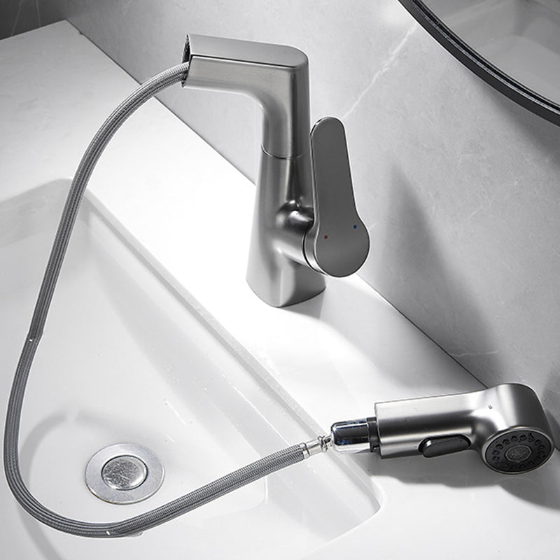 Avtoit | Pull-out Vessel Faucet Modern Sink Faucet with a Single Lever Handle
