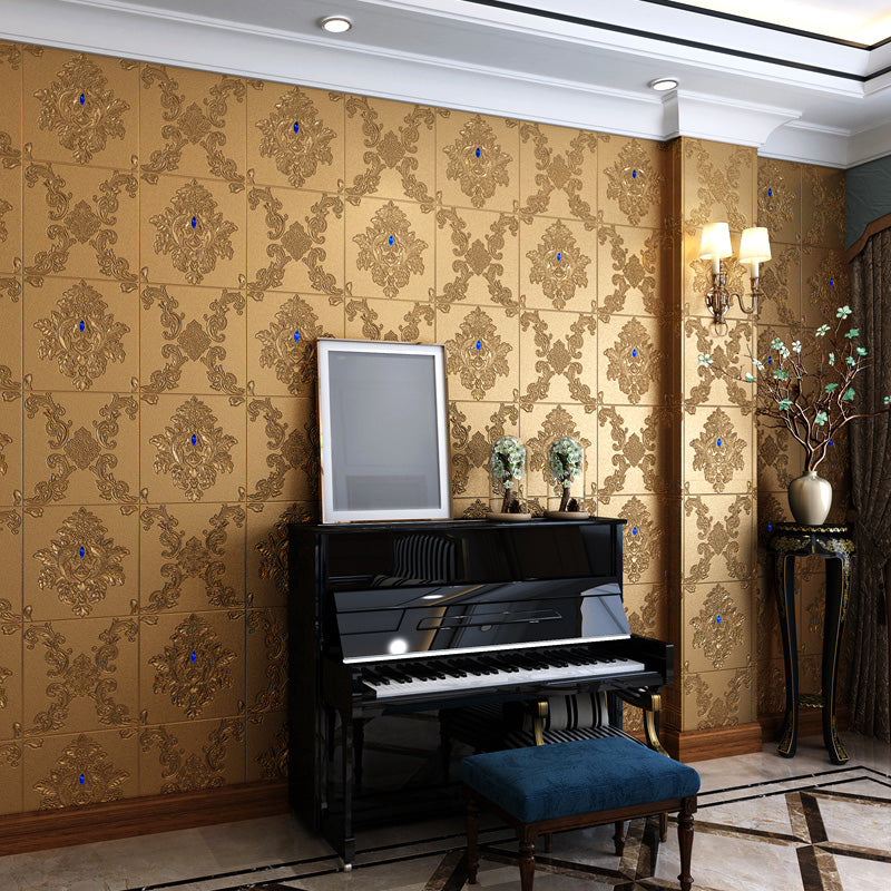 Avtoit | Glam Style Foam Wall Panel Living Room 3D Embossed Waterproof Wall Panel