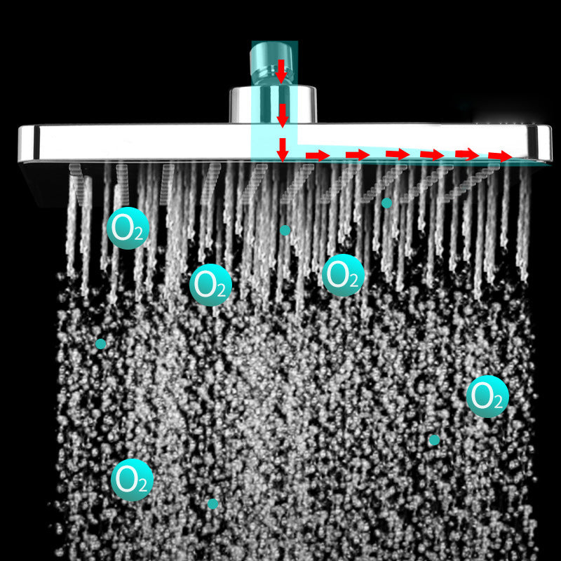 Avtoit | Bathroom Shower Head Square Ceiling Mounted Rain Shower Fixed Shower Head