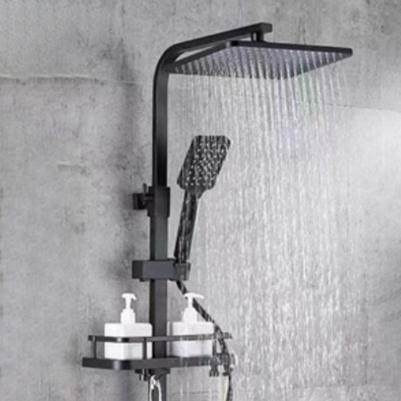 Avtoit | Modern Showerhead Rainfall Fixed Showerhead Square Rainfall Handheld Showerhead