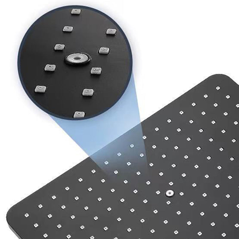 Avtoit | Modern Showerhead Rainfall Fixed Showerhead Square Rainfall Handheld Showerhead