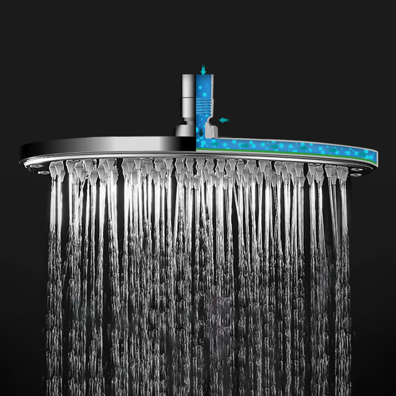 Avtoit | Contemporary Style Shower Head Bathroom Fixed Shower Head with Round and Square Shape