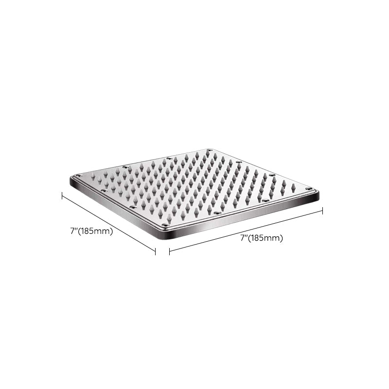 Avtoit | Contemporary Style Shower Head Bathroom Fixed Shower Head with Round and Square Shape