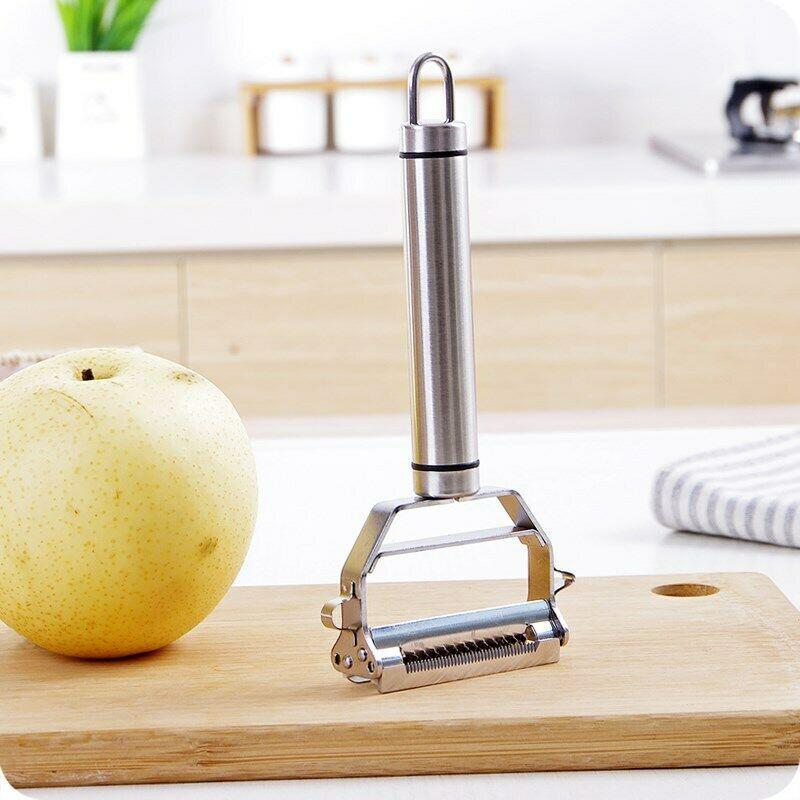 Avtoit | Ultra-sharp Stainless Steel Multifunctional Vegetable Peeler & Julienne Cutter