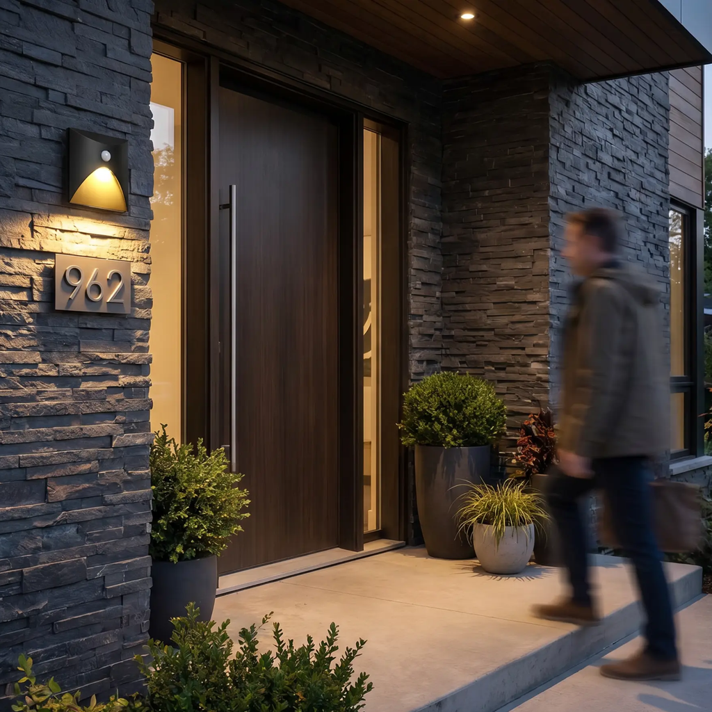 Avtoit | LuminiPath - Waterproof IP65 Wall Light - Indoor and Outdoor Wall Light - Motion Sensor Wall Light LED