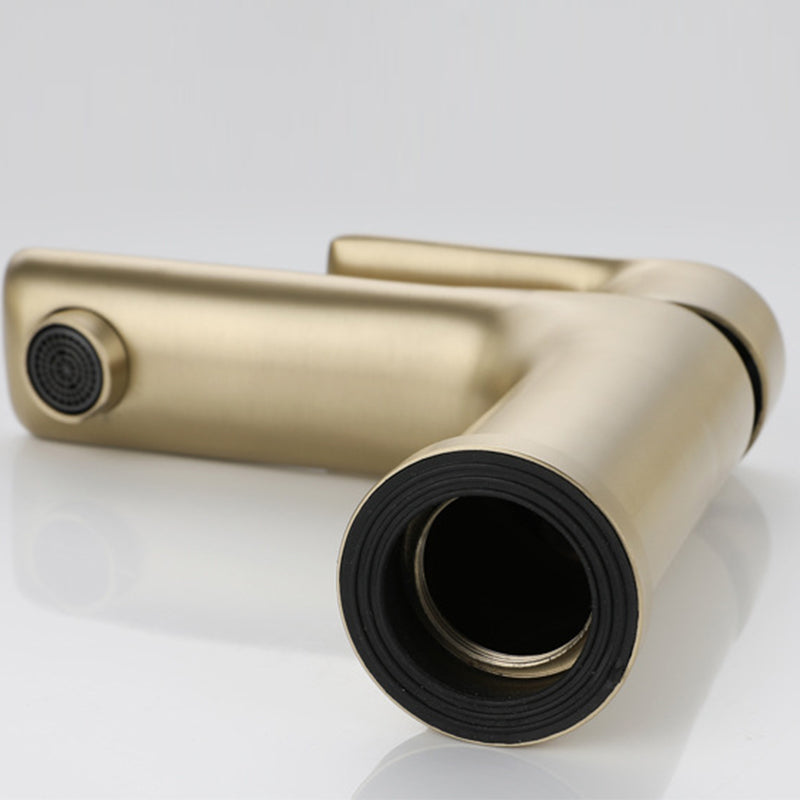 Avtoit | Modern Brass Sink Faucet Single Hole Bathroom Faucet Lever Handle Tap