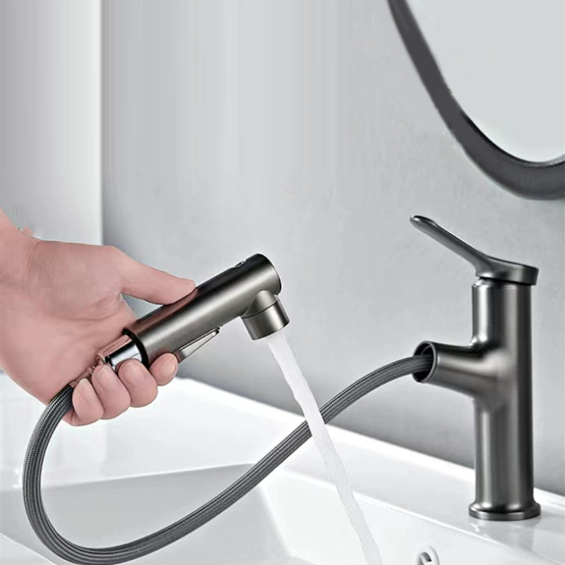 Avtoit | Vessel Sink Faucet Contemporary Pull-out Tap with Swivel Spout