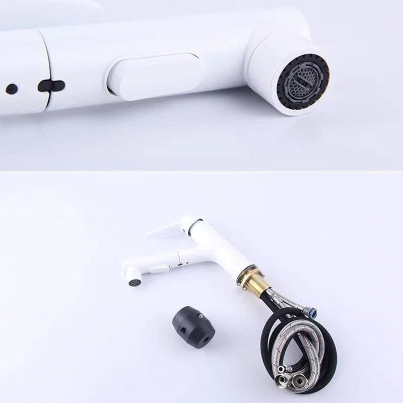 Avtoit | Vessel Sink Faucet Contemporary Pull-out Tap with Swivel Spout