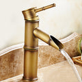 Avtoit | Country style single hole basin faucet with a lever handle