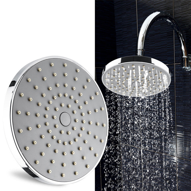 Avtoit | Round Fest Shower Head Silver Single Jet Wall Mounted Shower Head