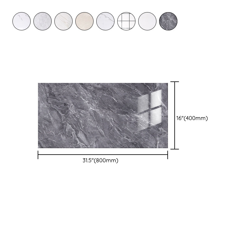 Avtoit | Wall floor tile imitation marble paste waterproof floor tile wallpaper