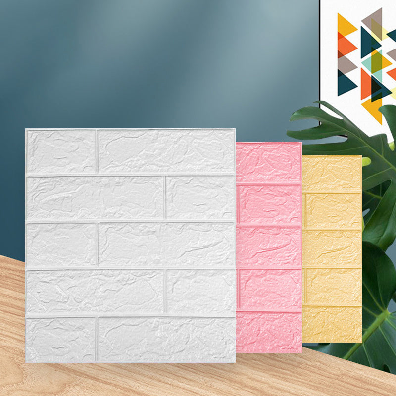 Avtoit | Industrial Wall Paneling Peel and Stick Wood Look Design Waterproof Foam Wall Paneling