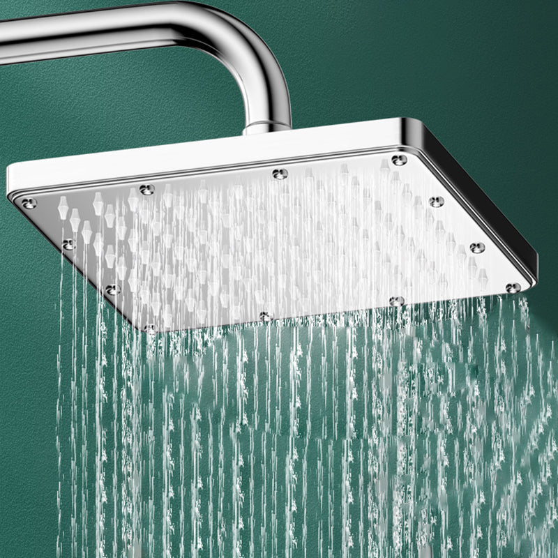 Avtoit | Modern Showerhead Combination Double Showerhead Polished Stainless Steel Wall Mounted Showerhead