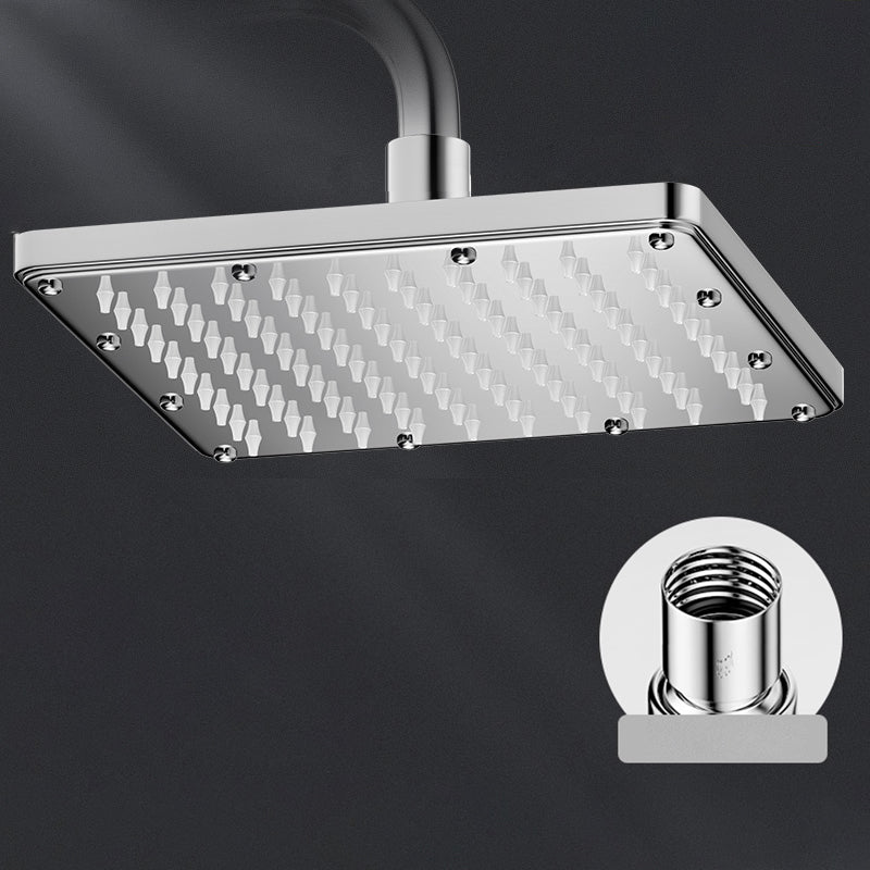 Avtoit | Modern Showerhead Combination Double Showerhead Polished Stainless Steel Wall Mounted Showerhead