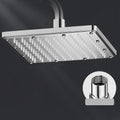 Avtoit | Modern Showerhead Combination Double Showerhead Polished Stainless Steel Wall Mounted Showerhead
