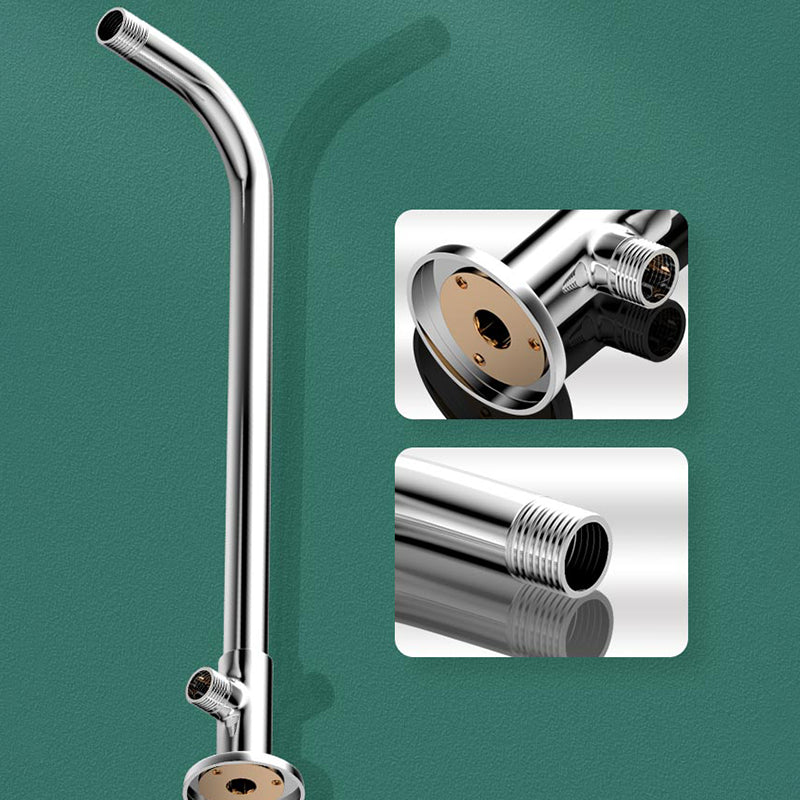 Avtoit | Modern Showerhead Combination Double Showerhead Polished Stainless Steel Wall Mounted Showerhead