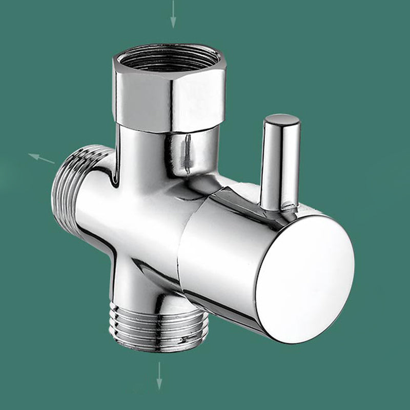 Avtoit | Modern Showerhead Combination Double Showerhead Polished Stainless Steel Wall Mounted Showerhead