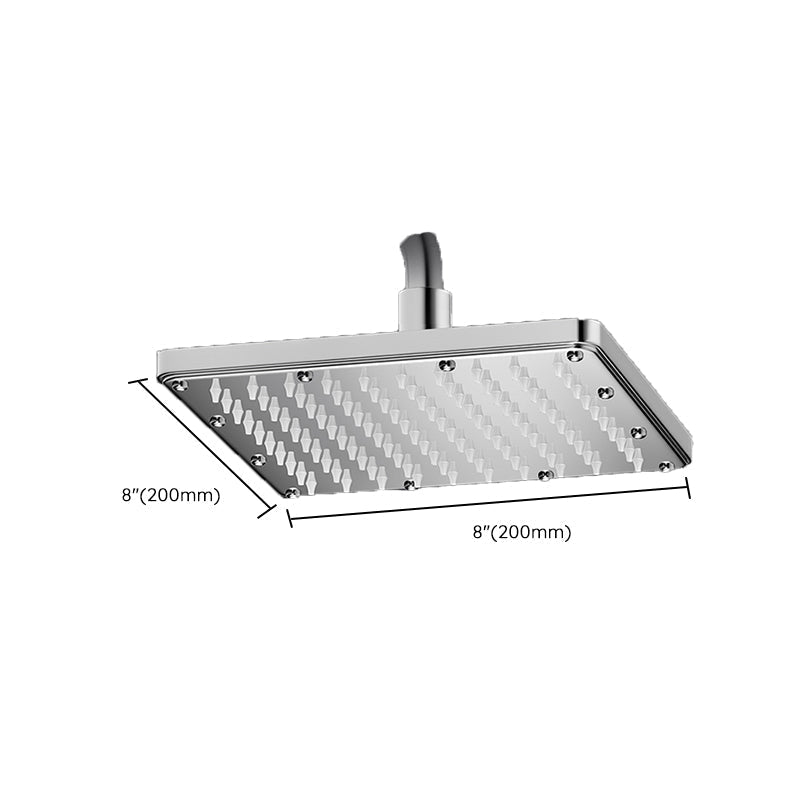 Avtoit | Modern Showerhead Combination Double Showerhead Polished Stainless Steel Wall Mounted Showerhead