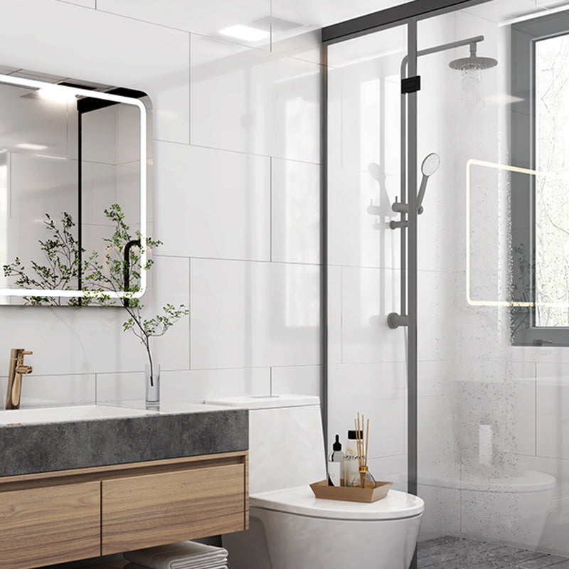 Avtoit | Bathroom mosaic tile marble print peel-and-stick backsplash tile