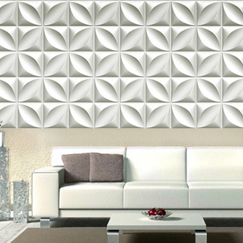 Avtoit | Square Interior Wall Cladding Peel and Stick Texture Effect Wall Cladding