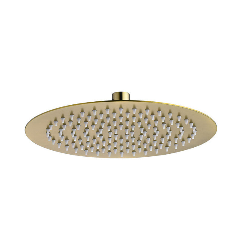 Avtoit | Polished brass round fixed shower head stainless steel wall mounted shower head
