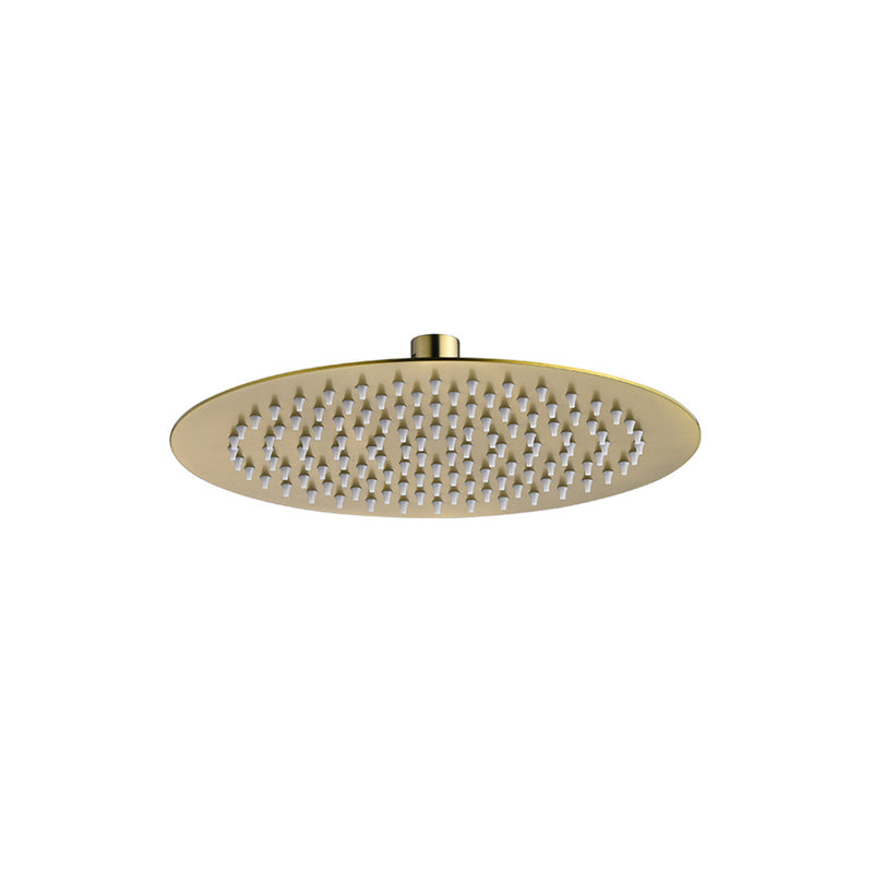Avtoit | Polished brass round fixed shower head stainless steel wall mounted shower head