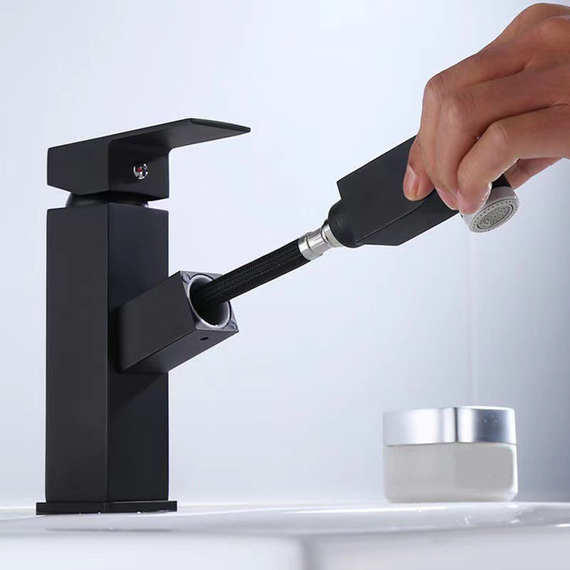 Avtoit | Contemporary Vessel Faucet Pull-Down Faucet with Single Handle
