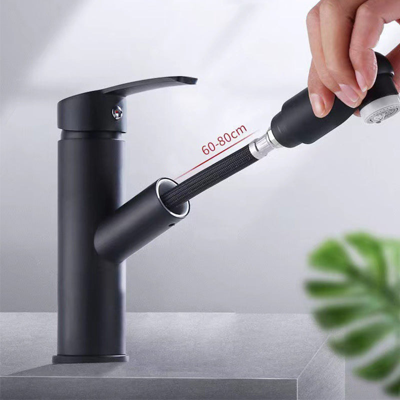 Avtoit | Contemporary Vessel Faucet Pull-Down Faucet with Single Handle