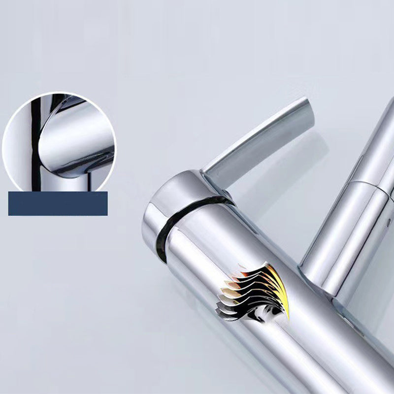 Avtoit | Contemporary Vessel Faucet Pull-Down Faucet with Single Handle