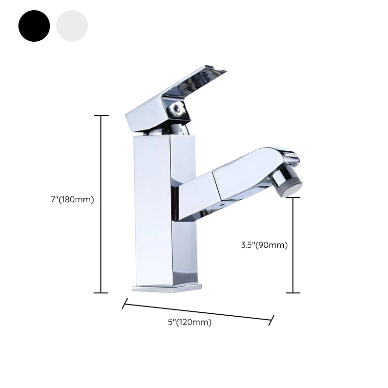 Avtoit | Contemporary Vessel Faucet Pull-Down Faucet with Single Handle