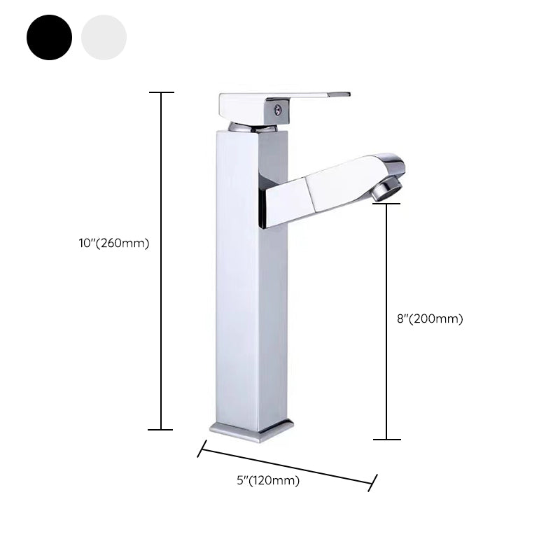 Avtoit | Contemporary Vessel Faucet Pull-Down Faucet with Single Handle