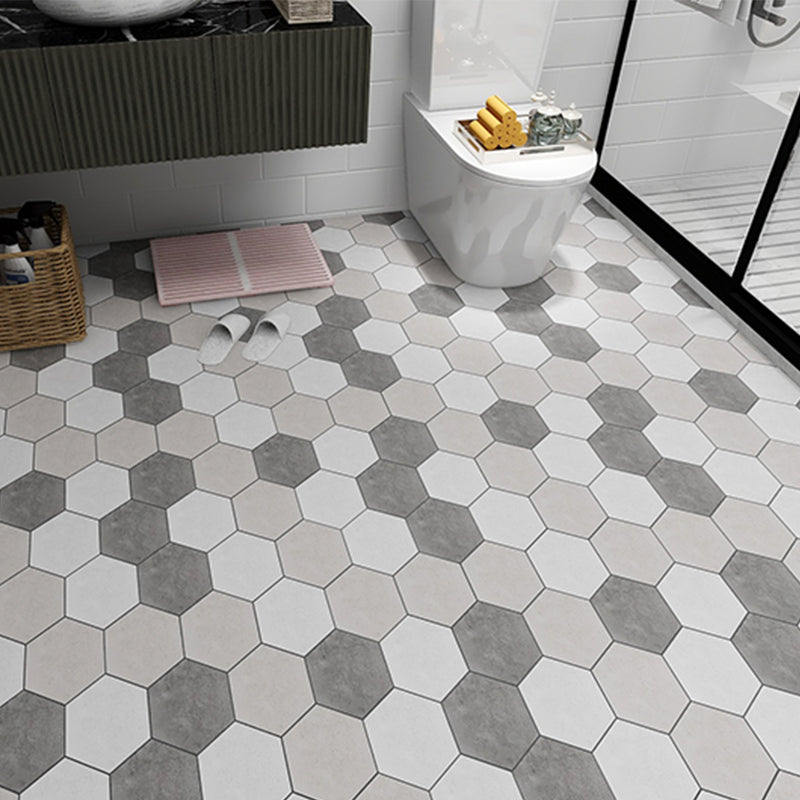 Avtoit | Modern PVC Flooring Peel and Stick Geometric Printed Vinyl Floor Planks