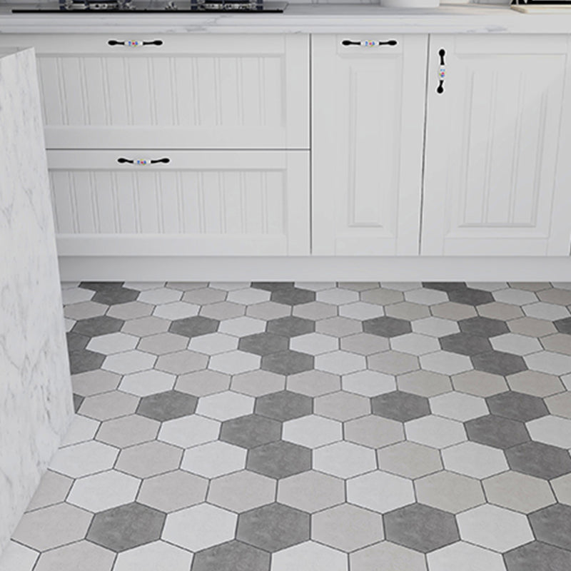 Avtoit | Modern PVC Flooring Peel and Stick Geometric Printed Vinyl Floor Planks
