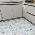 Avtoit | Modern PVC Flooring Peel and Stick Geometric Printed Vinyl Floor Planks