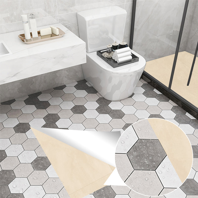 Avtoit | Modern Vinyl Floor Geometrically Printed Peel-and-Stick PVC Flooring