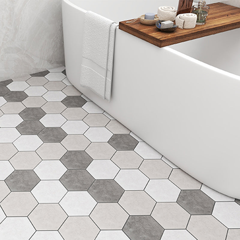 Avtoit | Modern Vinyl Floor Geometrically Printed Peel-and-Stick PVC Flooring