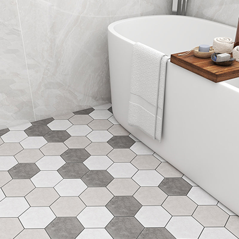 Avtoit | Modern Vinyl Floor Geometrically Printed Peel-and-Stick PVC Flooring